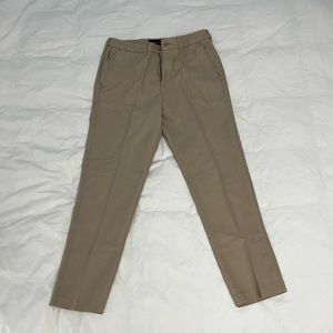 Abercrombie & Fitch Men's Fixed Waist Herringbone Pant